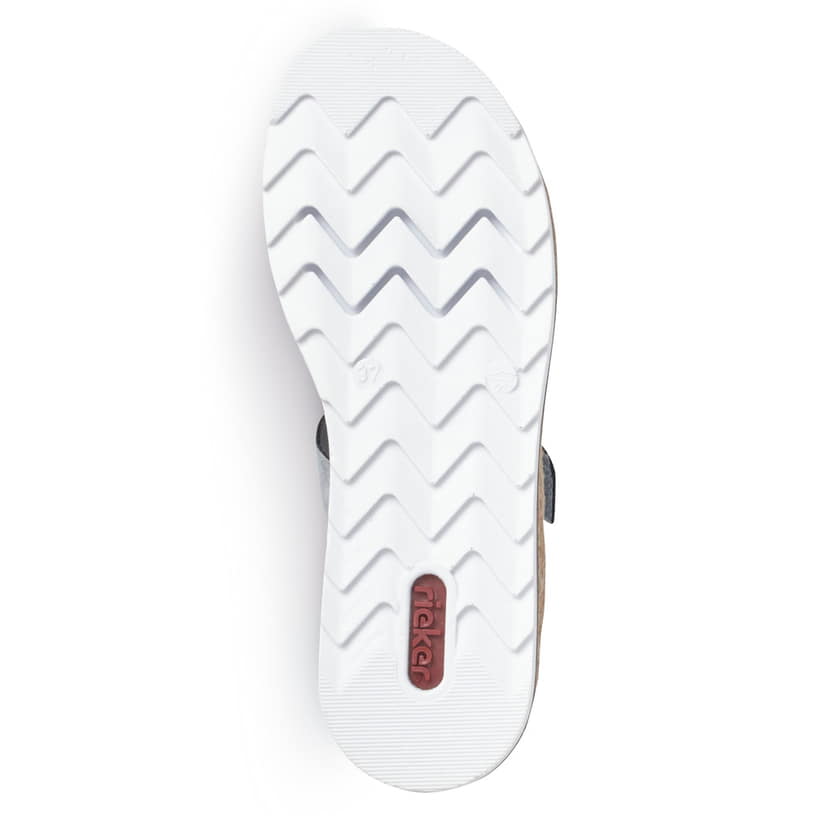 Rieker Artikelnummer V7986-12 Rieker Damen Pantoletten Himmelblau