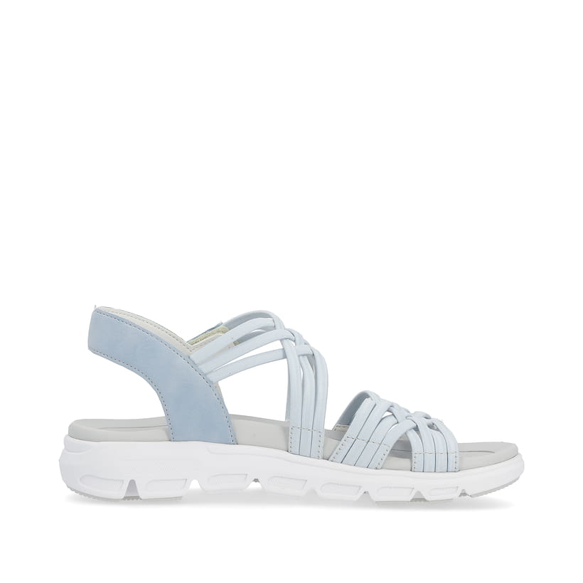 Rieker Artikelnummer V8400-10 Rieker Damen Trekkingsandalen Light Blue