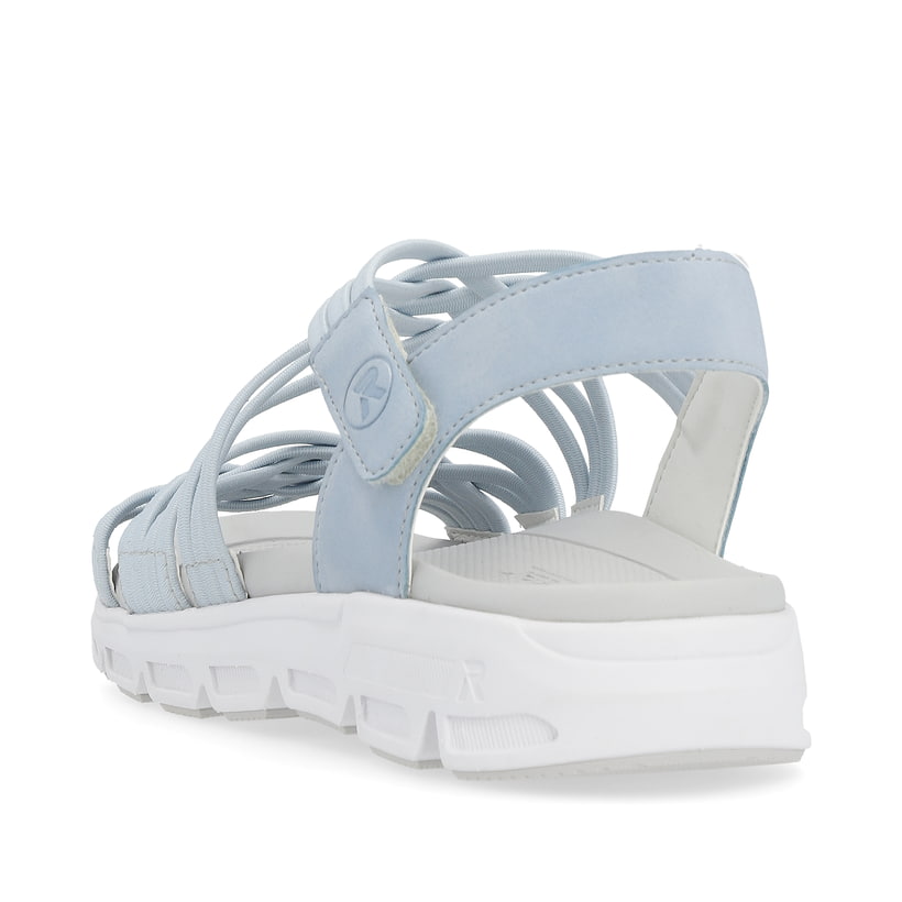 Rieker Artikelnummer V8400-10 Rieker Damen Trekkingsandalen Light Blue