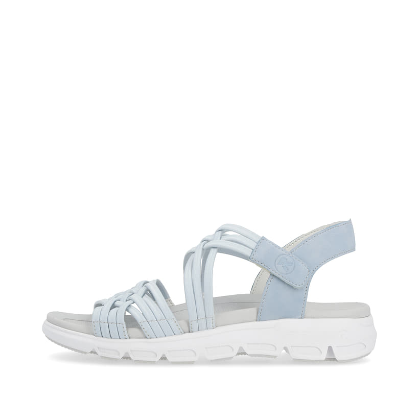 Rieker Artikelnummer V8400-10 Rieker Damen Trekkingsandalen light blue
