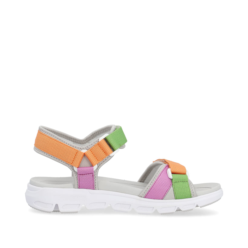 Rieker Artikelnummer V8401-91 Rieker Damen Trekkingsandalen Mehrfarbig