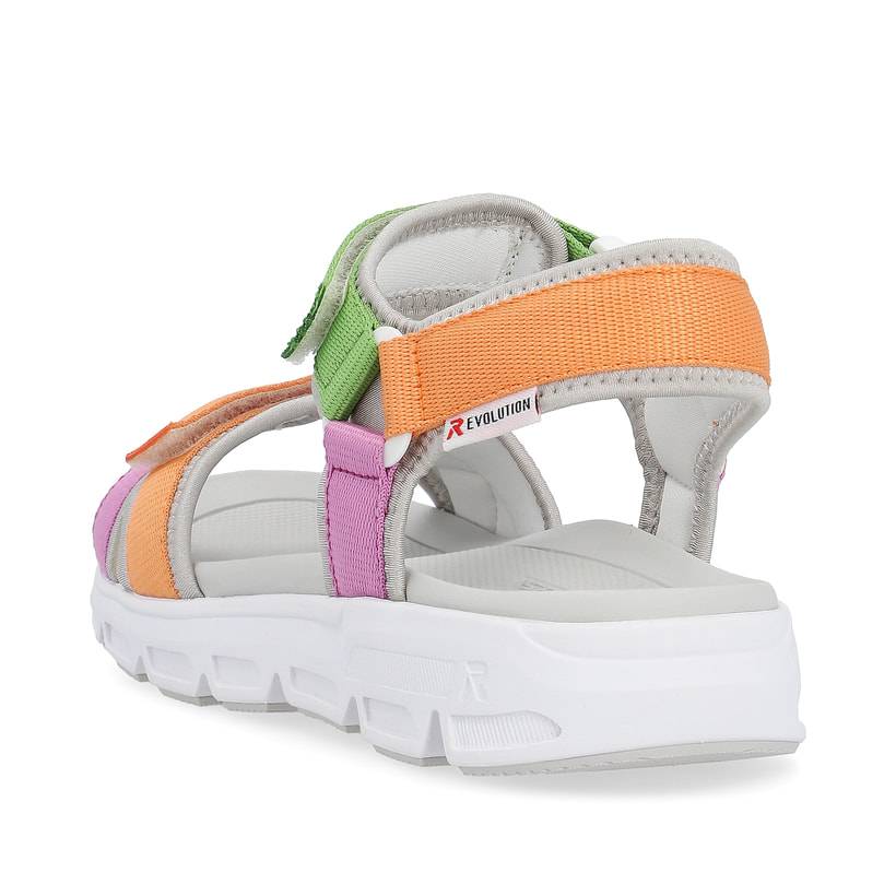 Rieker Artikelnummer V8401-91 Rieker Damen Trekkingsandalen Mehrfarbig