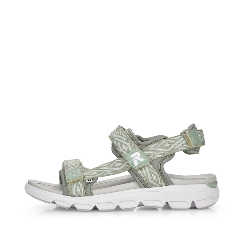 Rieker Artikelnummer V8402-52 Rieker Damen Trekkingsandalen Mint Green