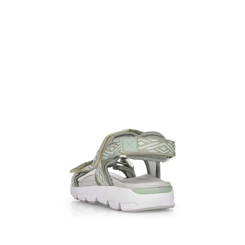 Rieker Artikelnummer V8402-52 Rieker Damen Trekkingsandalen Mint Green