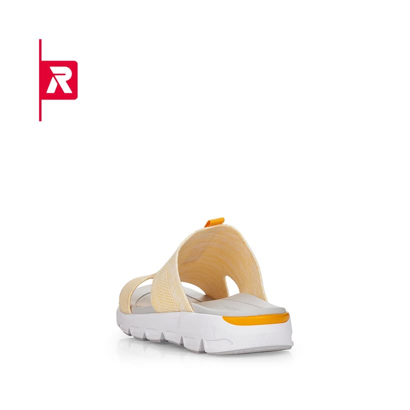 Rieker Artikelnummer V8403-68 Rieker Damen Pantoletten Pastel Yellow