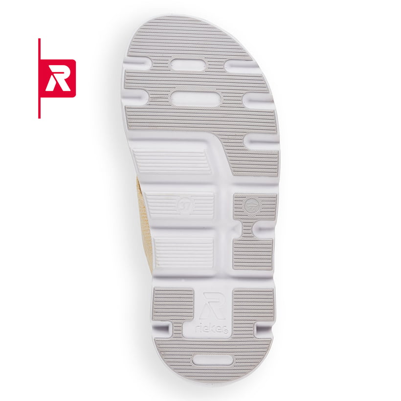 Rieker Artikelnummer V8403-68 Rieker Damen Pantoletten Pastel Yellow