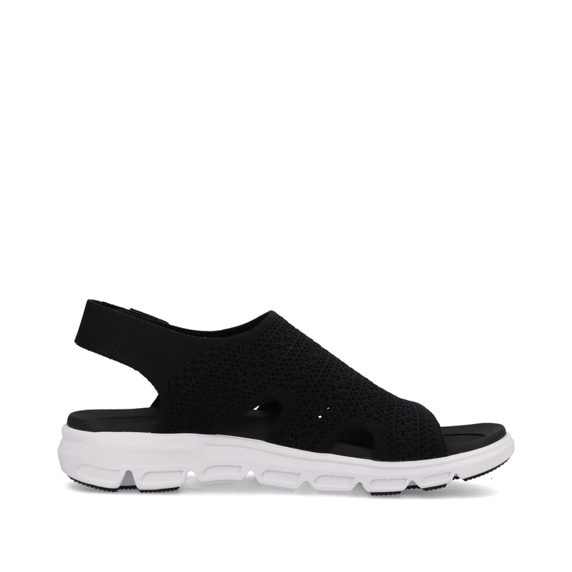 Rieker Artikelnummer V8407-00 Rieker Damen Trekkingsandalen Deep Black