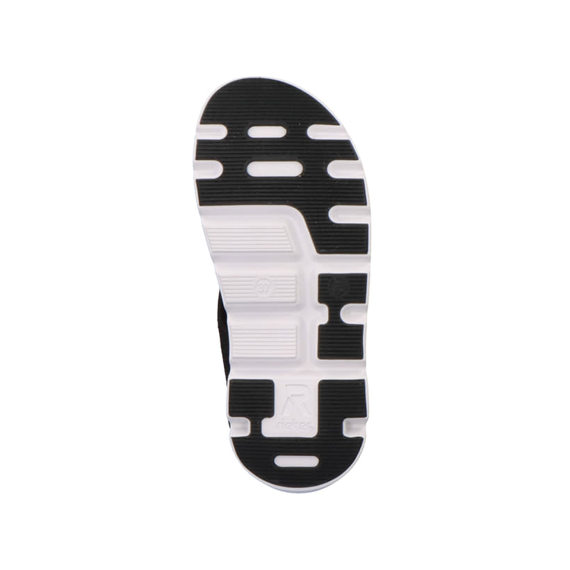 Rieker Artikelnummer V8407-00 Rieker Damen Trekkingsandalen Deep Black