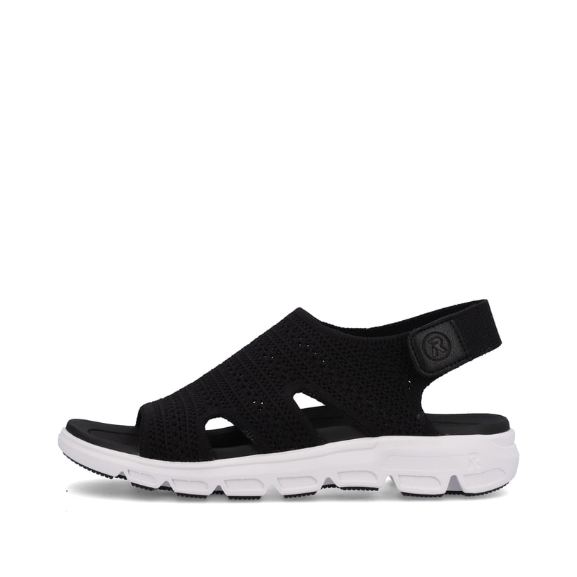 Rieker Artikelnummer V8407-00 Rieker Damen Trekkingsandalen Deep Black