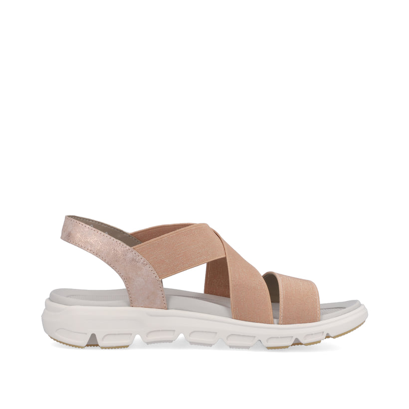 Rieker Artikelnummer V8408-90 Rieker Damen Trekkingsandalen Peach