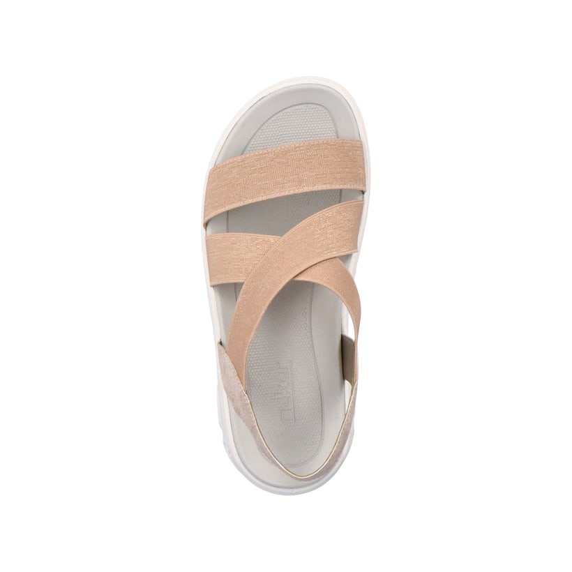 Rieker Artikelnummer V8408-90 Rieker Damen Trekkingsandalen Peach