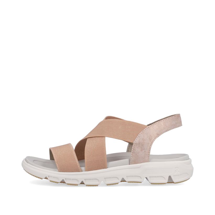 Rieker Artikelnummer V8408-90 Rieker Damen Trekkingsandalen Peach