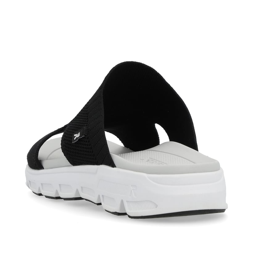 Rieker Artikelnummer V8451-00 Rieker Damen Pantoletten Shadow