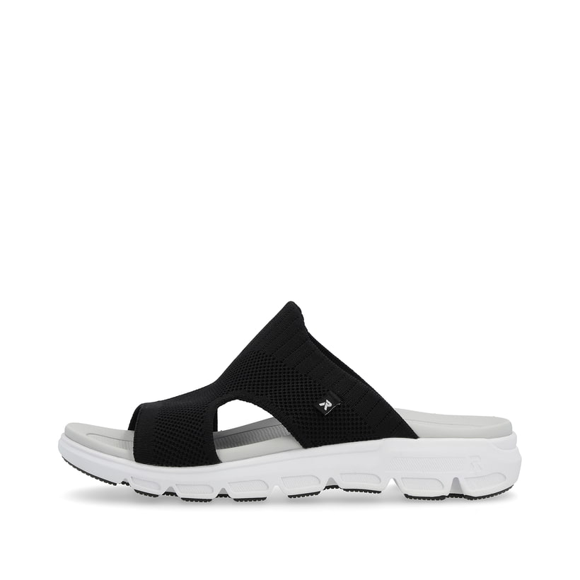 Rieker Artikelnummer V8451-00 Rieker Damen Pantoletten Shadow