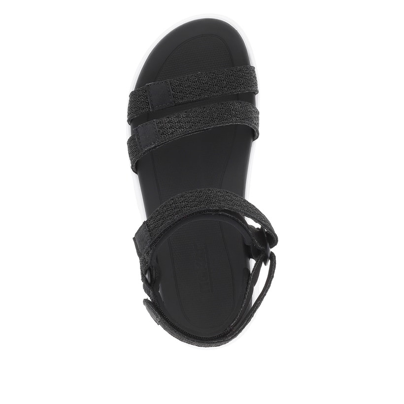 Rieker Artikelnummer V8452-00 Rieker Damen Trekkingsandalen Deep Black