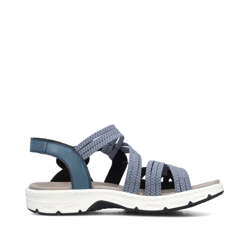 Rieker Artikelnummer V9871-14 Rieker Damen Trekkingsandalen Schieferblau