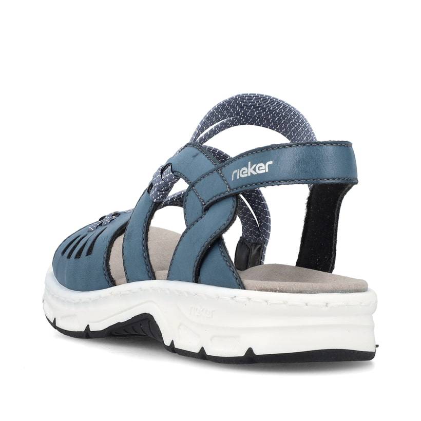 Rieker Artikelnummer V9871-14 Rieker Damen Trekkingsandalen Schieferblau