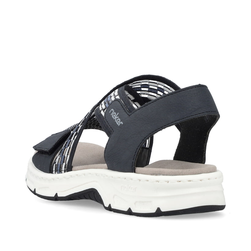 Rieker Artikelnummer V9875-14 Rieker Damen Trekkingsandalen Stahlblau
