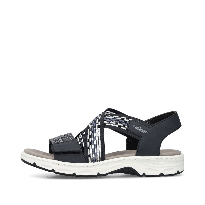 Rieker Artikelnummer V9875-14 Rieker Damen Trekkingsandalen Stahlblau