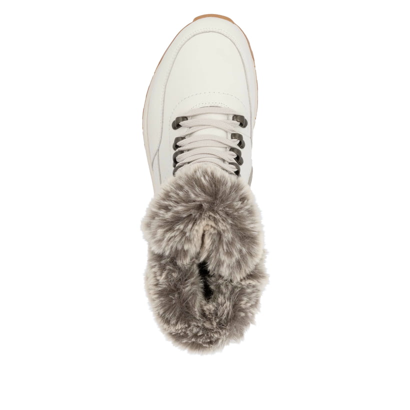 Rieker Artikelnummer W0063-80 Rieker Damen Schnürstiefel Cremeweiß