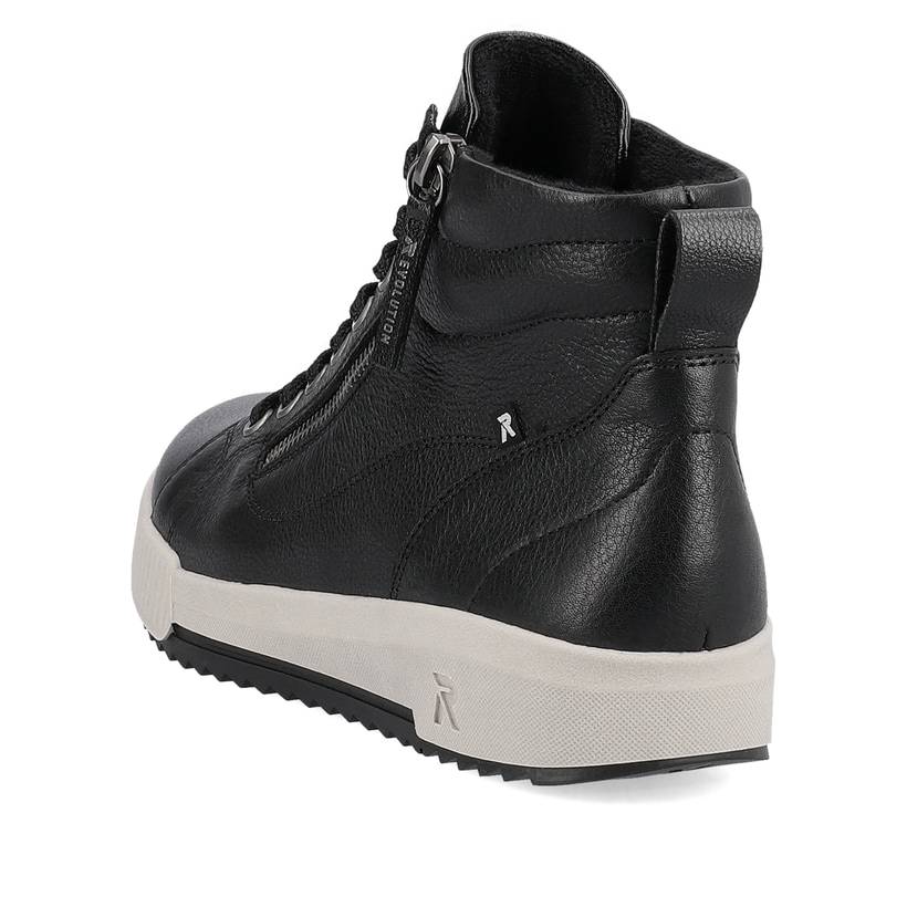 Rieker Artikelnummer W0164-00 Rieker Damen Sneaker High Carbonschwarz