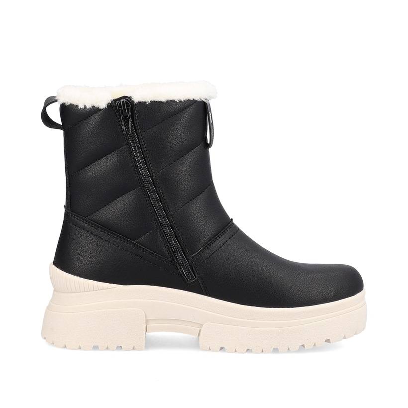 Rieker Artikelnummer W0373-00 Rieker Damen Kurzstiefel Night Black