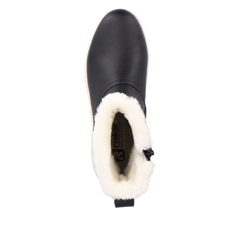 Rieker Artikelnummer W0373-00 Rieker Damen Kurzstiefel Night Black