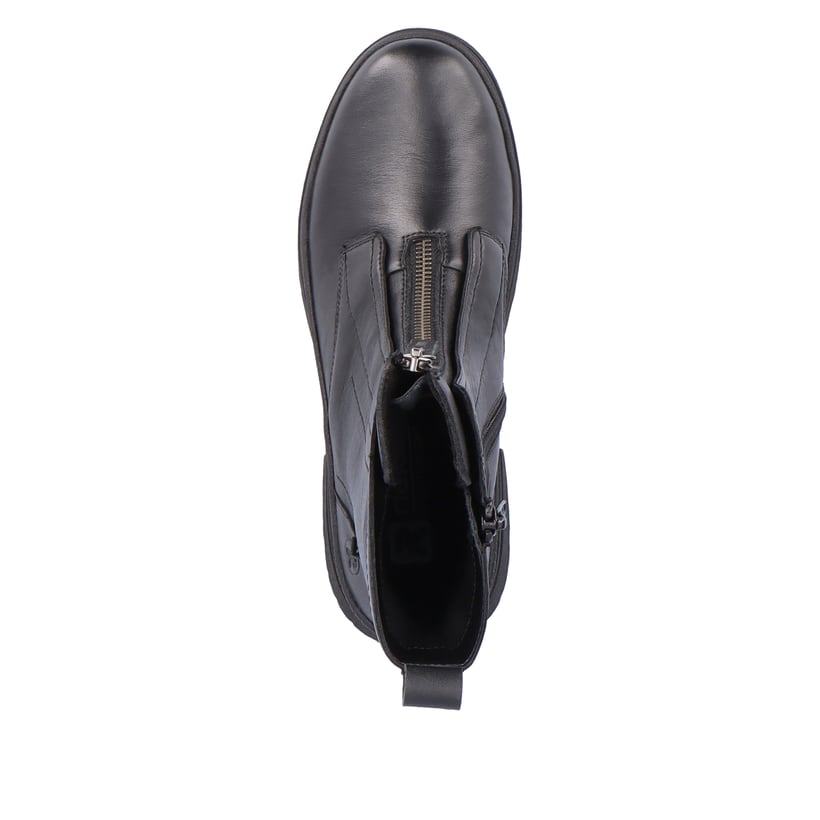 Rieker Artikelnummer W0375-00 Rieker Damen Kurzstiefel Midnight Black