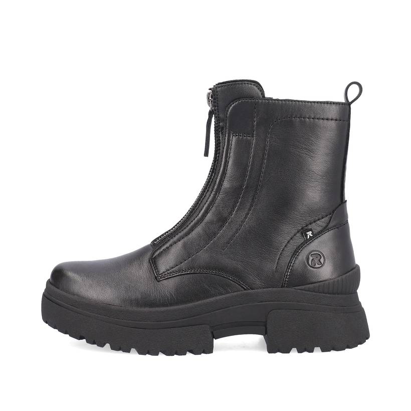 Rieker Artikelnummer W0375-00 Rieker Damen Kurzstiefel midnight black