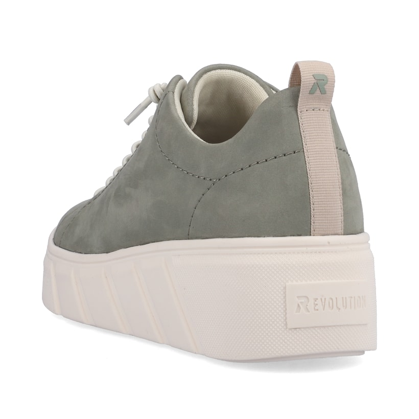 Rieker Artikelnummer W0500-52 Rieker Damen Sneaker Low Khaki Green