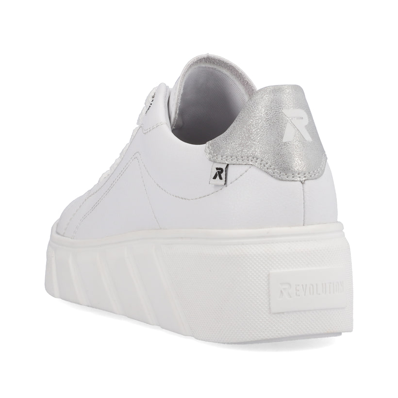 Rieker Artikelnummer W0501-80 Rieker Damen Sneaker Low Crystal White