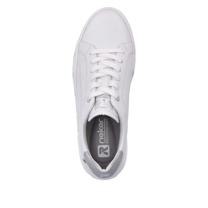Rieker Artikelnummer W0501-80 Rieker Damen Sneaker Low Crystal White