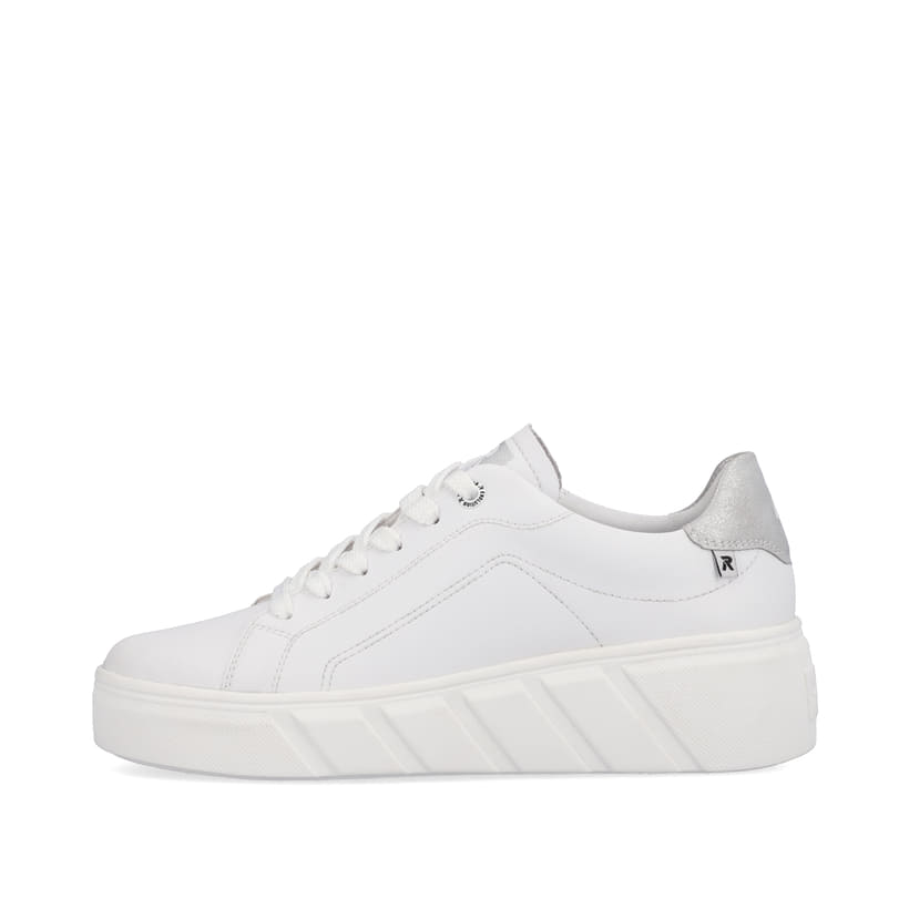 Rieker Artikelnummer W0501-80 Rieker Damen Sneaker Low crystal white