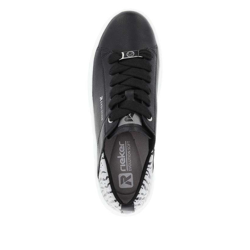 Rieker Artikelnummer W0502-02 Rieker Damen Sneaker Low Diamond Black
