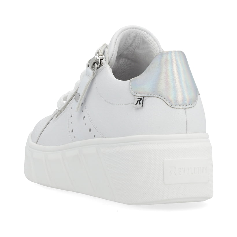 Rieker Artikelnummer W0505-80 Rieker Damen Sneaker Low Clear White