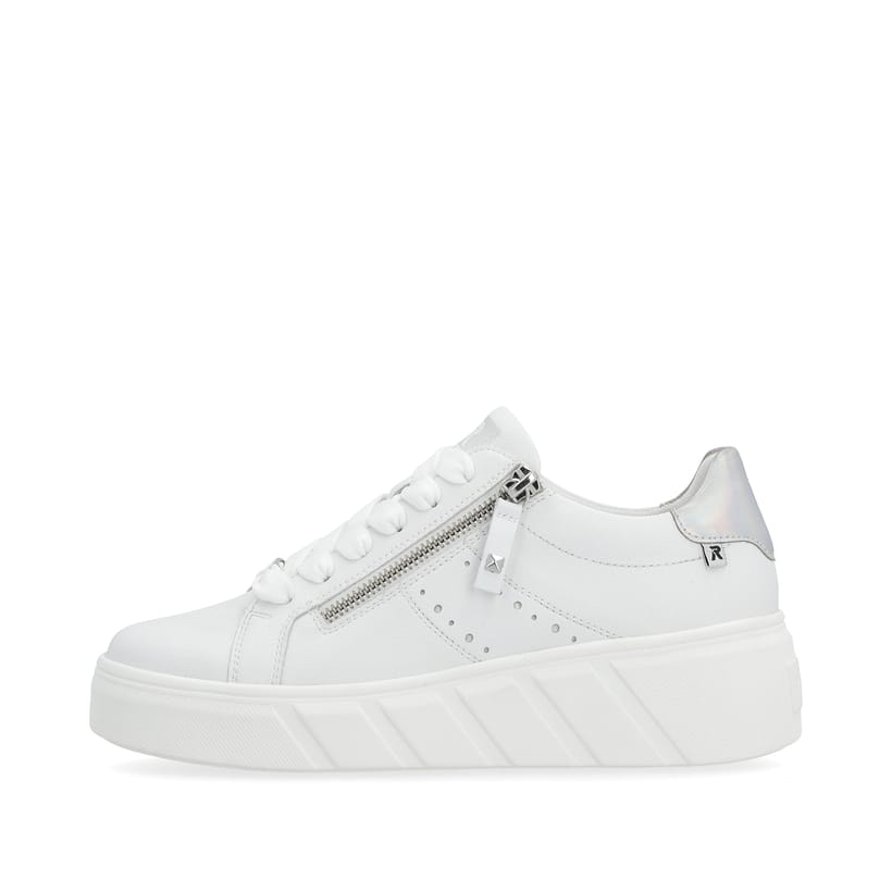 Rieker Artikelnummer W0505-80 Rieker Damen Sneaker Low clear white