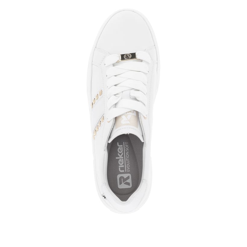Rieker Artikelnummer W0506-80 Rieker Damen Sneaker Low Diamond White