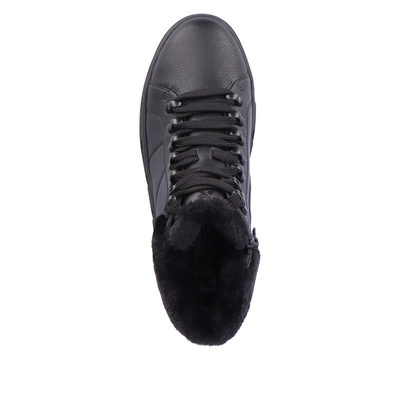 Rieker Artikelnummer W0560-00 Rieker Damen Sneaker High Deep Black