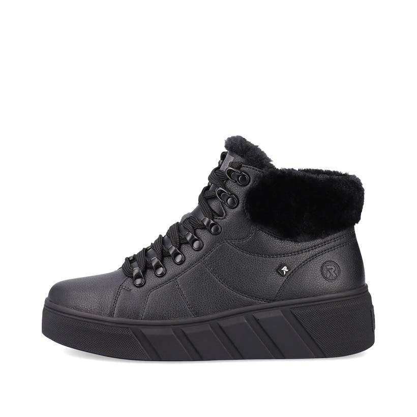 Rieker Artikelnummer W0560-00 Rieker Damen Sneaker High deep black