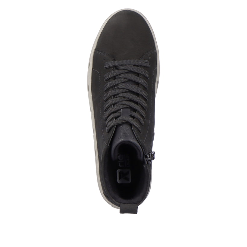 Rieker Artikelnummer W0561-00 Rieker Damen Sneaker High Urban Black