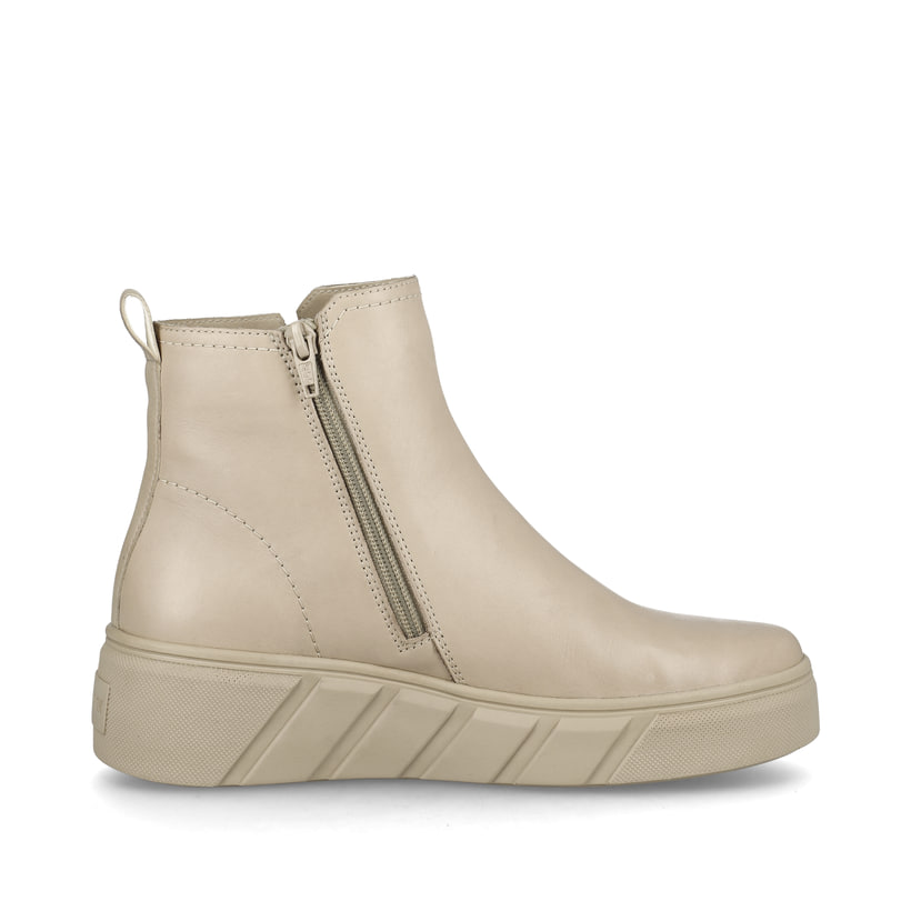 Rieker Artikelnummer W0562-62 Rieker Damen Kurzstiefel Creme Beige