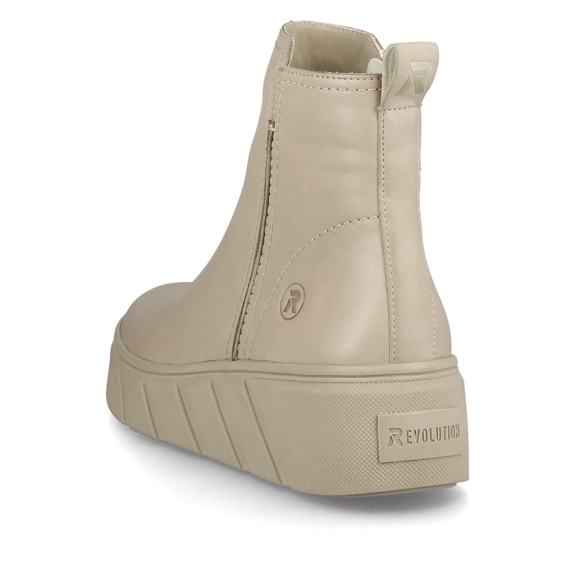 Rieker Artikelnummer W0562-62 Rieker Damen Kurzstiefel Creme Beige