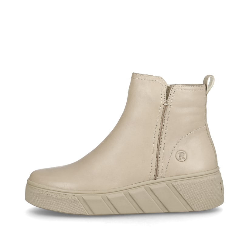 Rieker Artikelnummer W0562-62 Rieker Damen Kurzstiefel creme beige