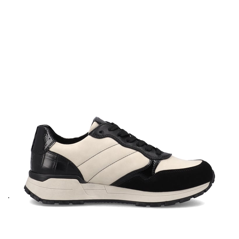 Rieker Artikelnummer W0605-62 Rieker Damen Sneaker Low Linen Graphite