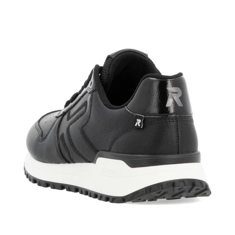 Rieker Artikelnummer W0606-00 Rieker Damen Sneaker Low Mattschwarz