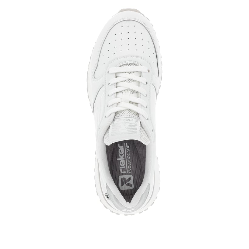 Rieker Artikelnummer W0606-80 Rieker Damen Sneaker Low Snow White