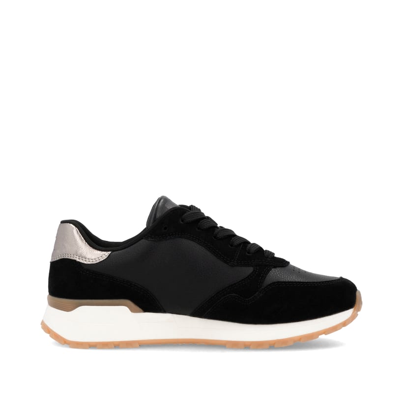 Rieker Artikelnummer W0607-00 Rieker Damen Sneaker Low Urbanschwarz-cremeweiß