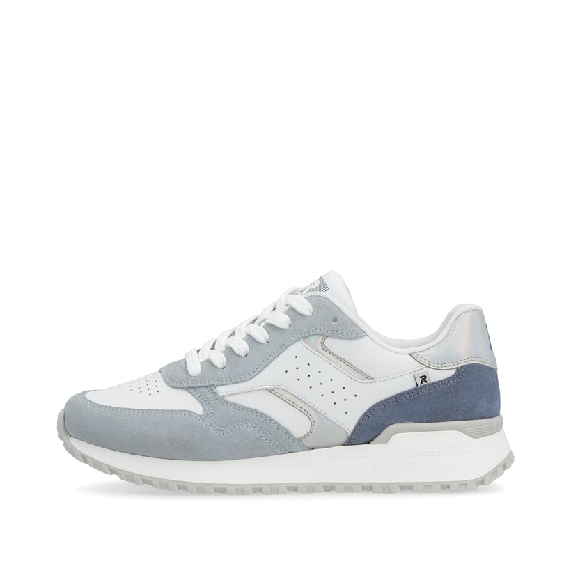 Rieker Artikelnummer W0607-81 Rieker Damen Sneaker Low ocean blue