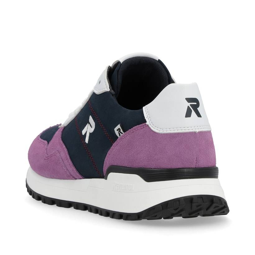 Rieker Artikelnummer W0608-14 Rieker Damen Sneaker Low Atlantic-blue Violet