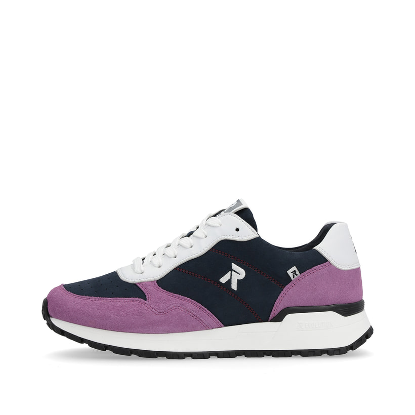 Rieker Artikelnummer W0608-14 Rieker Damen Sneaker Low atlantic-blue violet